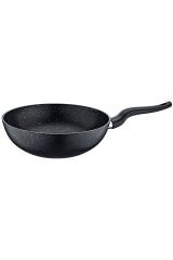 Siyah Inci Granit 28 Cm Wok Tava