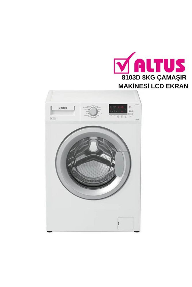 8103d 8kg Lcd Ekran Çamaşır Makinesi