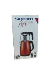 Keyif Çelik Cam Demlikli Çay Makinesİ ST-5575