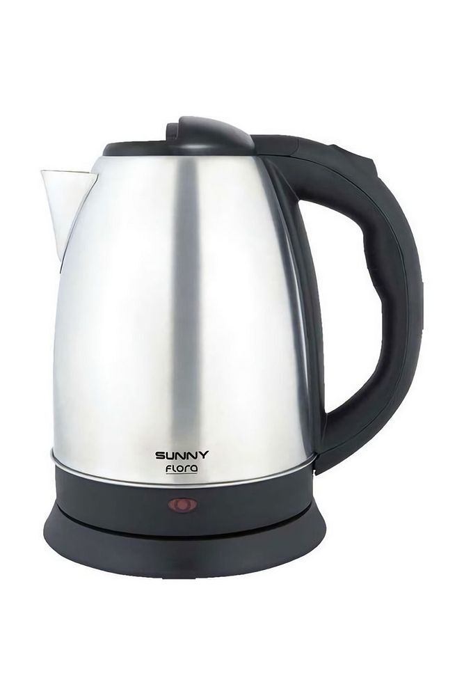 Flora 1500 Watt 1.7 L Paslanmaz Çelik Kettle Gri